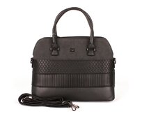 Černá kabelka do ruky David Jones CM3975 černá, syntetická kůže
