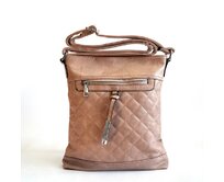 Malá růžové crossbody kabelka ROMINA & CO D31 růžová, syntetická kůže