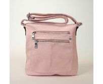 Malá/střední růžová crossbody kabelka ROMINA & CO D139/20 růžová, syntetická kůže