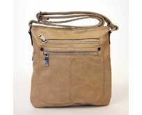 Malá/střední hnědá crossbody kabelka ROMINA & CO D139/20 hnědá, syntetická kůže