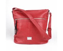 Střední červená crossbody kabelka ROMINA & CO D548/23 červená, syntetická kůže