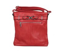 Malá/střední červená crossbody kabelka ROMINA & CO B80/24 červená, syntetická kůže