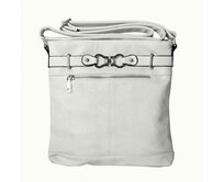 Malá/střední béžovo-šedá crossbody kabelka ROMINA & CO B80/24 béžová, syntetická kůže