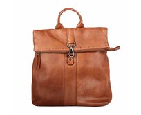 Dámský luxusní hnědý batoh Gianni Conti no. 391 cca. 8 l hnědá, kůže