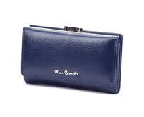 Modrá kožená peněženka Pierre Cardin 06 ITALY 108 modrá, kůže