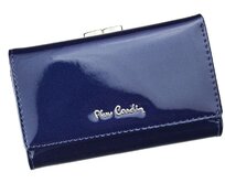 Modrá kožená peněženka Pierre Cardin 05 LINE 108 modrá, kůže
