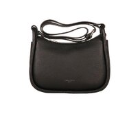 Střední černá crossbody kabelka David Jones 7164 černá, syntetická kůže
