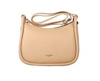 Střední světle broskvová crossbody kabelka David Jones 7164 broskvová, syntetická kůže