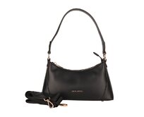 Malá černá kabelka na rameno i crossbody David Jones CM7321 černá, syntetická kůže
