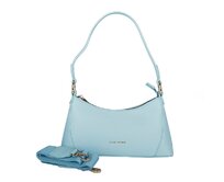 Malá světlemodrá kabelka na rameno i crossbody David Jones CM7321 světlemodrá, syntetická kůže