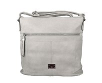 Střední šedá crossbody kabelka ROMINA & CO D548/25 šedá, syntetická kůže