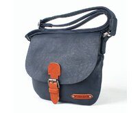 Malá/střední tmavěmodrá crossbody kabelka FLORA&CO H6753 modrá, syntetická kůže