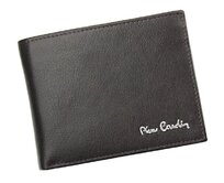VADA - Luxusní černá kožená peněženka Pierre Cardin Tilak06 8806 černá, kůže