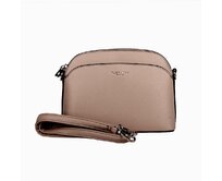 Malá béžovo-hnědá crossbody kabelka FLORA&CO 2543 béžovo-hnědá, syntetická kůže