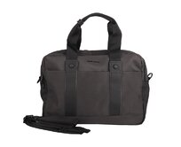 Dvouoddílová černá taška do ruky David Jones CM7720 na notebook černá, syntetická kůže, látka