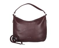 Velká tmavěvínová kabelka na rameno David Jones CM7426 tmavěvínová, syntetická kůže