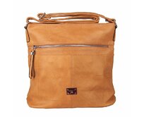 Střední hořčicová crossbody kabelka ROMINA & CO D548/25 hořčicová, syntetická kůže
