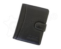 Černá kožená peněženka Wild Things Only 5502 černá, kůže