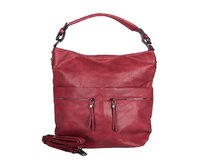Velká červená kabelka do ruky, na rameno i crossbody ROMINA &amp; CO D177-1 NEW červená, syntetická kůže