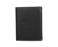 Černá kožená peněženka Wild Tiger (AM-28-072) černá, kůže