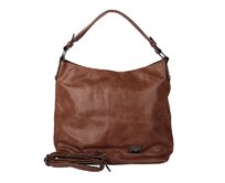 Velká světlehnědá kabelka na rameno i crossbody ROMINA D572/25 NEW světlehnědá, syntetická kůže