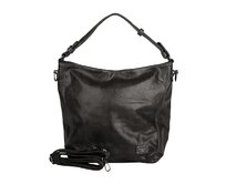 Velká tmavěšedá kabelka na rameno i crossbody ROMINA D569/25 tmavěšedá, syntetická kůže