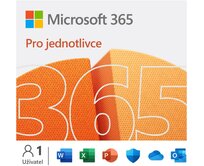 Microsoft 365 pro jednotlivce CZ (BOX), nová licence ()