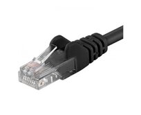 PremiumCord Patch kabel UTP RJ45-RJ45 Cat.5e 1 m, šedý