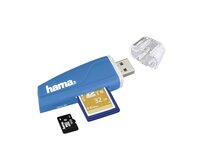 Čtečka karet USB 2.0, SD / microSD, různé barevné provedení
