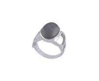 AutorskeSperky.com - Stříbrný prsten s labradoritem -  S309 Stříbro