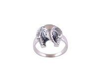 AutorskeSperky.com - Stříbrný prsten slon -  S490 Stříbro