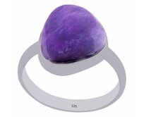 AutorskeSperky.com - Stříbrný prsten se sugilitem - S549 Stříbro