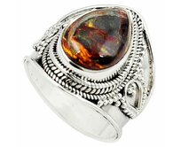 AutorskeSperky.com - Stříbrný prsten s pietersitem - S2622 Stříbro