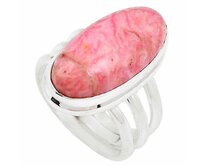 AutorskeSperky.com - Stříbrný prsten s rhodochrositem - S3079 Stříbro