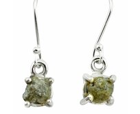 AutorskeSperky.com - Stříbrné naušnice s diamanty - S3173 Stříbro