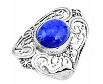 AutorskeSperky.com - Stříbrný prsten s lapis lazuli - S3215 Stříbro