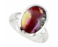 AutorskeSperky.com - Stříbrný prsten s kakoxenitem - S3815 Stříbro