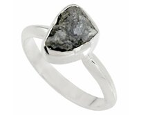 AutorskeSperky.com - Stříbrný prsten s diamantem 3 kt - S3836 Stříbro