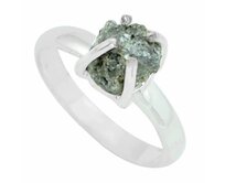 AutorskeSperky.com - Stříbrný prsten s diamantem 3.5 kt - S3841 Stříbro
