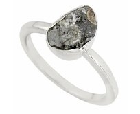AutorskeSperky.com - Stříbrný prsten s diamantem 3 kt - S3842 Stříbro