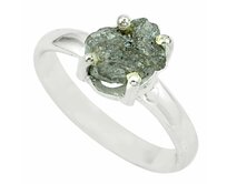 AutorskeSperky.com - Stříbrný prsten s diamantem 3 kt - S3892 Stříbro
