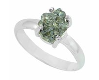 AutorskeSperky.com - Stříbrný prsten s diamantem 3 kt - S3898 Stříbro