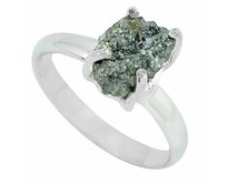 AutorskeSperky.com - Stříbrný prsten s diamantem 3 kt - S3908 Stříbro