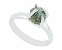 AutorskeSperky.com - Stříbrný prsten s diamantem 3 kt - S3945 Stříbro