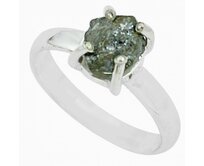 AutorskeSperky.com - Stříbrný prsten s diamantem 3 kt - S3951 Stříbro