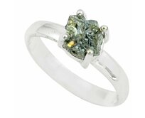AutorskeSperky.com - Stříbrný prsten s diamantem 3 kt - S3961 Stříbro