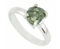 AutorskeSperky.com - Stříbrný prsten s diamantem 3 kt - S3968 Stříbro