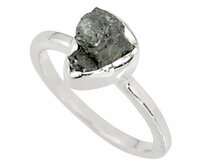 AutorskeSperky.com - Stříbrný prsten s diamantem 3 kt - S3970 Stříbro