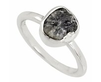 AutorskeSperky.com - Stříbrný prsten s diamantem 3 kt - S3977 Stříbro