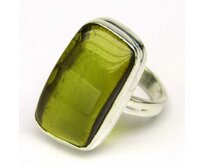 AutorskeSperky.com - Stříbrný prsten s jantarem - S4397 Stříbro